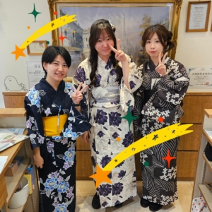 浴衣営業しました！